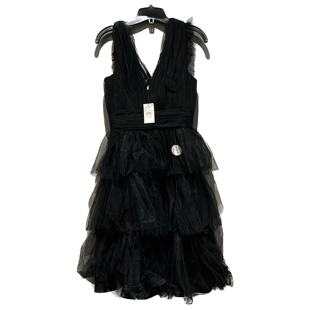 Chi Chi London Layered Tulle Midi Dress